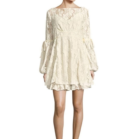 FREE PEOPLE Lace Dress- NEW W/TAGS - xs/s/m - Picture 5 of 7